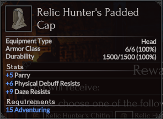File:Relic Hunter's Padded Cap.png